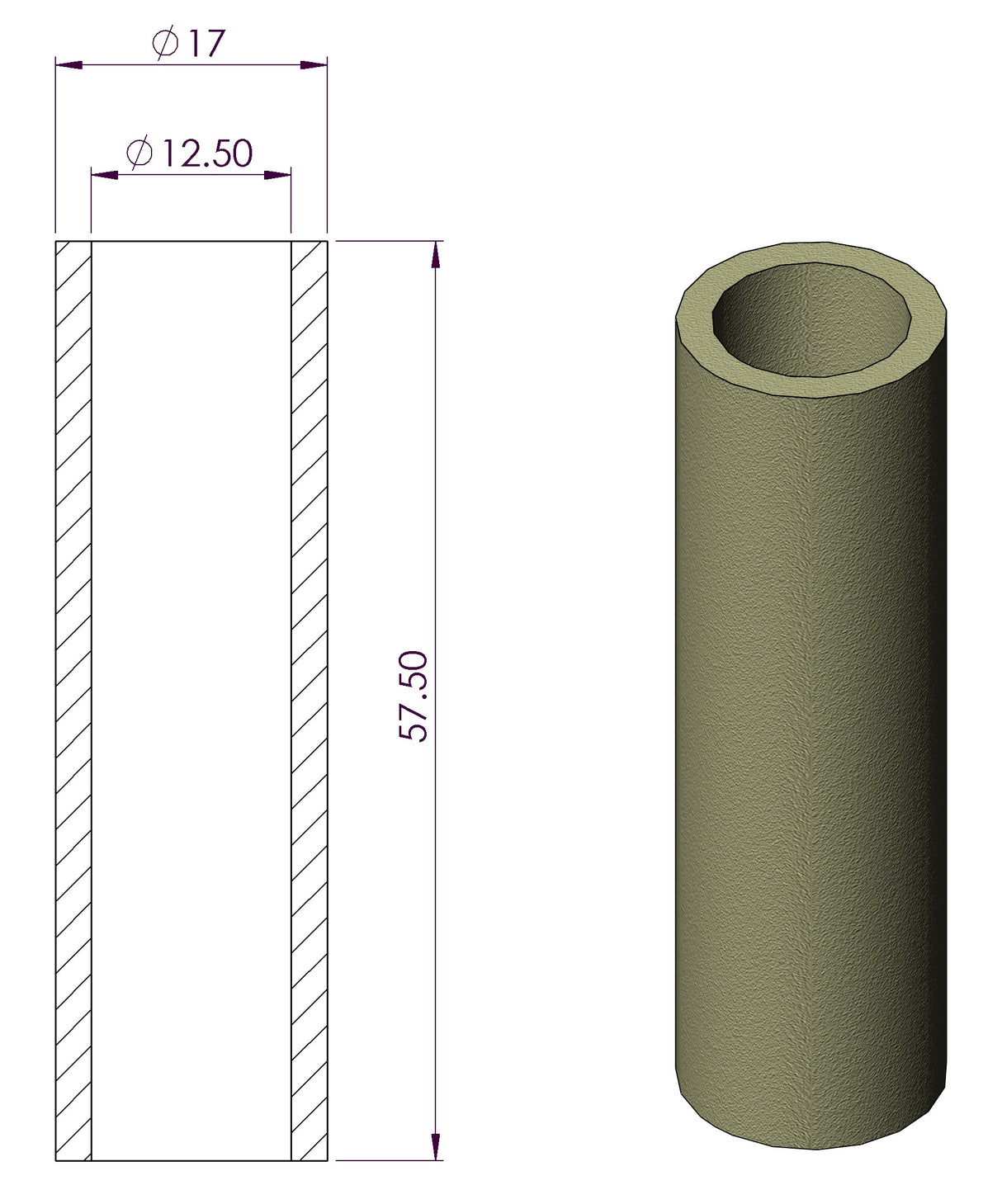 Glass Fibre Filter Element 12-57-70 - Box of 10