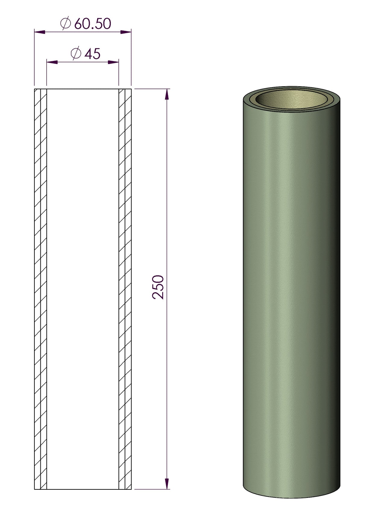 Filter Element 45-250-50CS - Box of 10