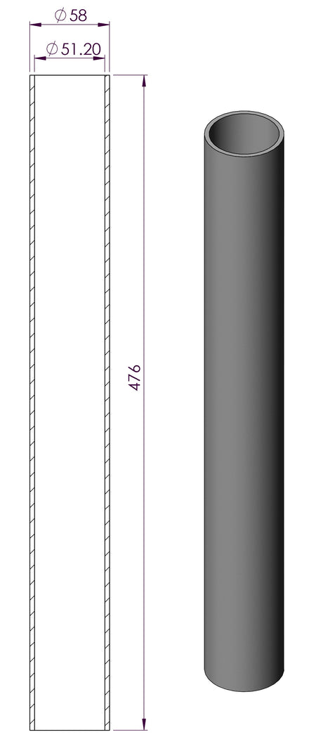 Particulte Glass Fibre Filter Element (Silica - up to 500ºC) - Box of 10