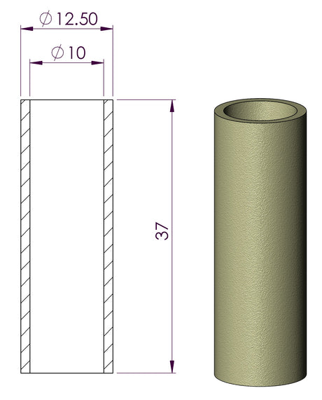 Glass Fibre Filter Element 10-37-60K