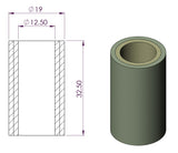 Coalescing Glass Fibre Filter Element (Silica - Up to 500ºC)