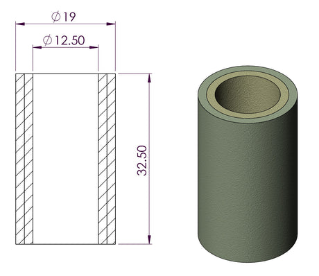 Coalescing Glass Fibre Filter Element (Silica - Up to 500ºC)