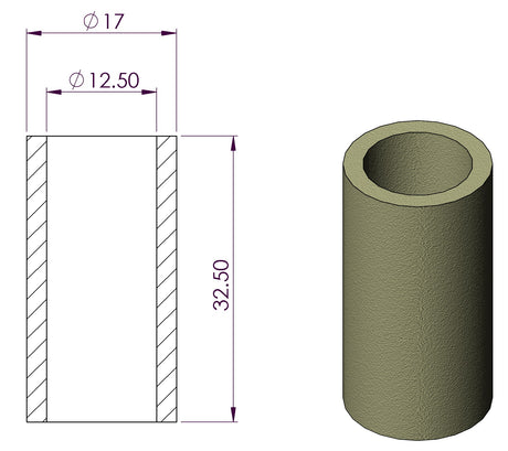 Particulate Glass Fibre Filter Element (Epoxy - Standard)