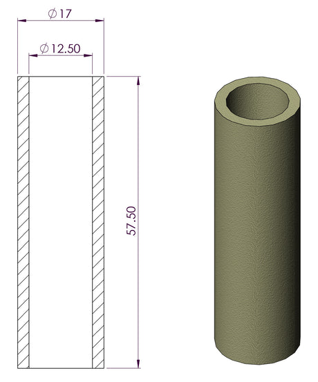 Particulte Glass Fibre Filter Element (Silica - up to 500ºC)