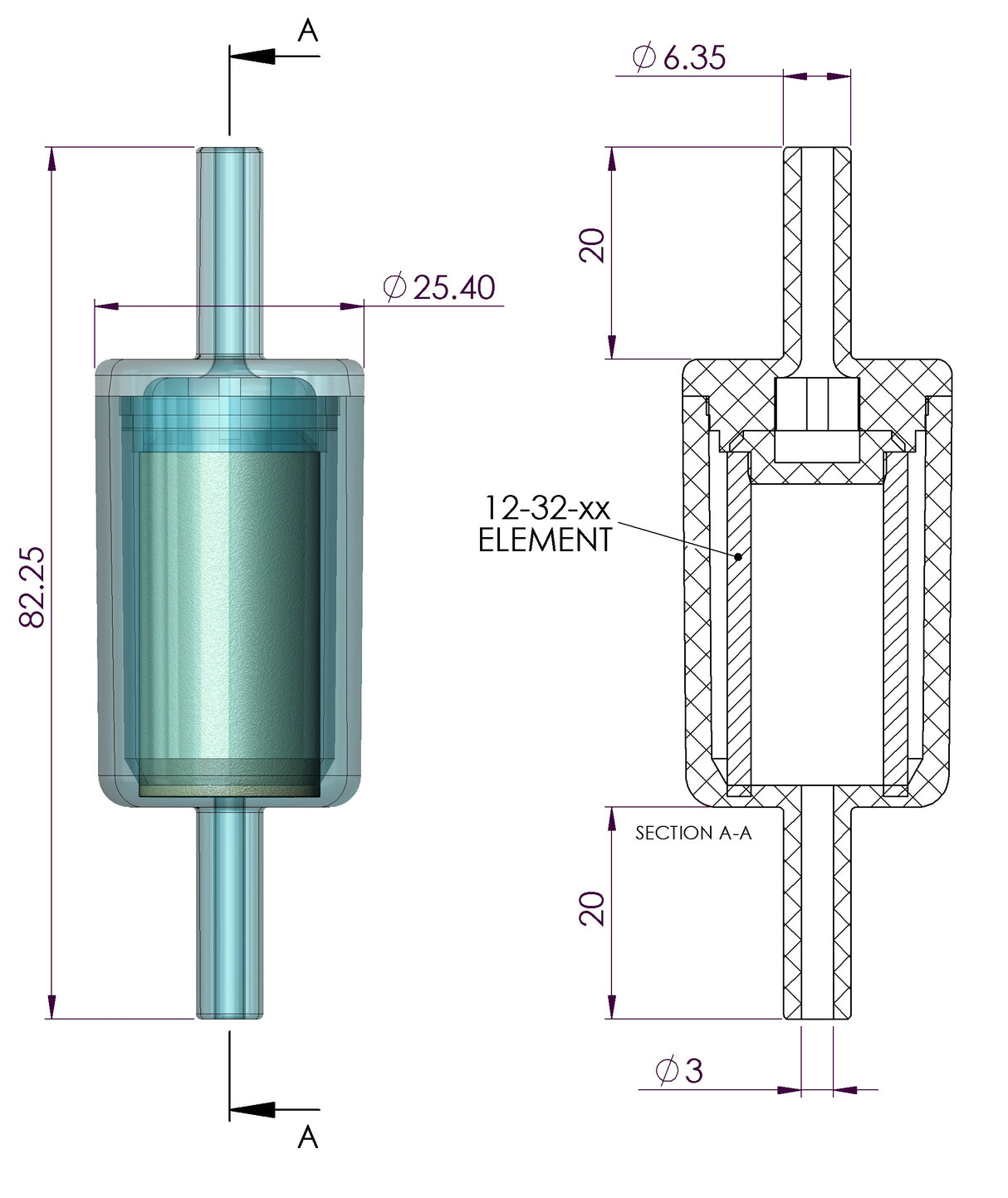 Disposable Inline Filter (DIF-BN)