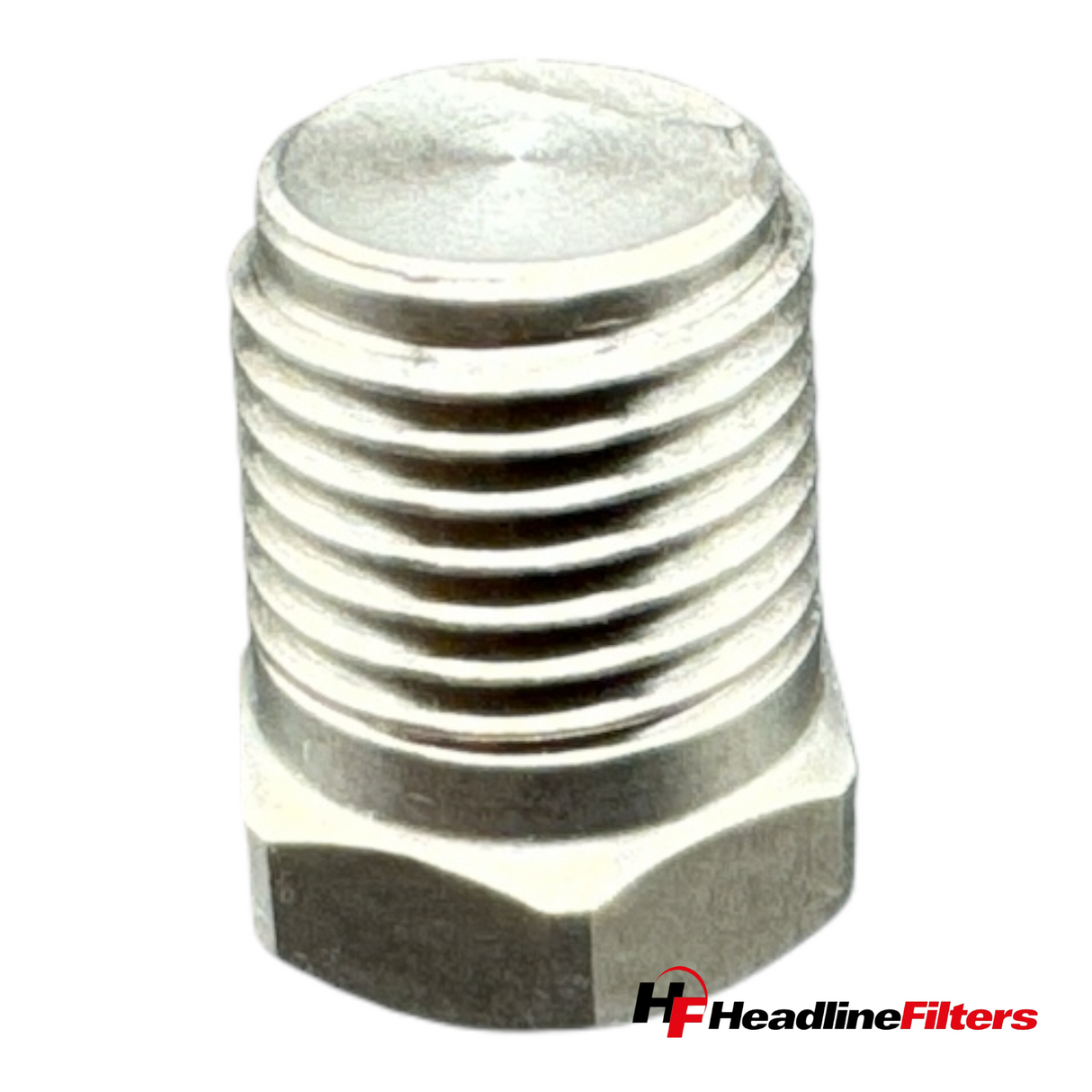 1/4" NPT Male 316L Stainless Steel Plug