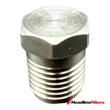 1/4" NPT Male 316L Stainless Steel Plug